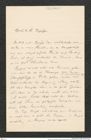 Nachlass Franz Steindachner, Brief von Robert Collett an Franz Steindachner (05.02.1884), Inv.Nr. 84.15, Seite 1